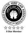 Private Hire Car assocation Licensed